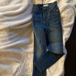 Madewell curvy high-rise skinny jeans